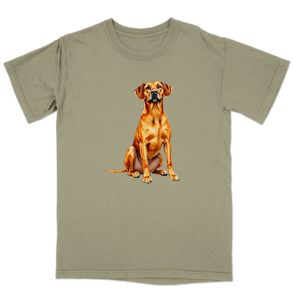 Watercolor Rhodesian Ridgeback Adult Unisex T-Shirt