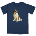 Watercolor Saint Bernard  Adult Unisex T-Shirt