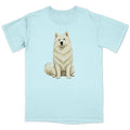 Watercolor Samoyed Adult Unisex T-Shirt