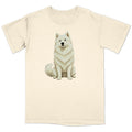Watercolor Samoyed Adult Unisex T-Shirt