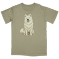 Watercolor Samoyed Adult Unisex T-Shirt