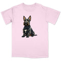Watercolor Scottish Terrier Adult Unisex T-Shirt