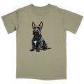 Watercolor Scottish Terrier Adult Unisex T-Shirt