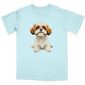 Watercolor Shih Tzu Adult Unisex T-Shirt
