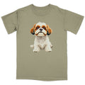 Watercolor Shih Tzu Adult Unisex T-Shirt