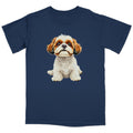 Watercolor Shih Tzu Adult Unisex T-Shirt