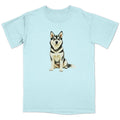 Watercolor Siberian Husky Adult Unisex T-Shirt