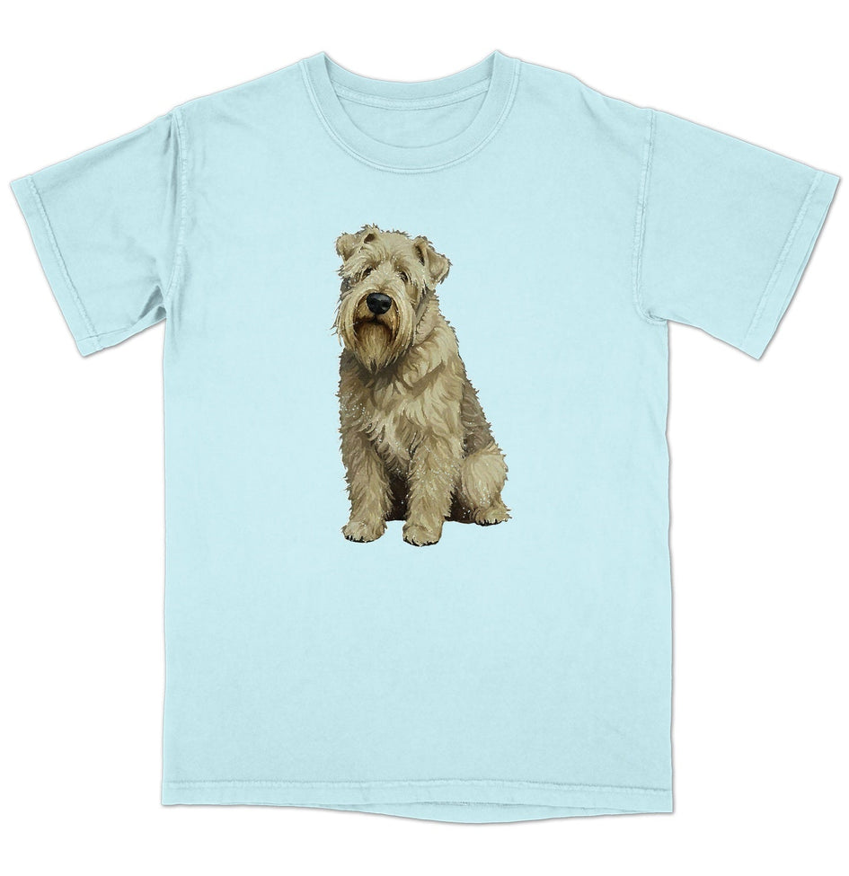 Watercolor Soft Coated Wheaten Terrier Adult Unisex T-Shirt