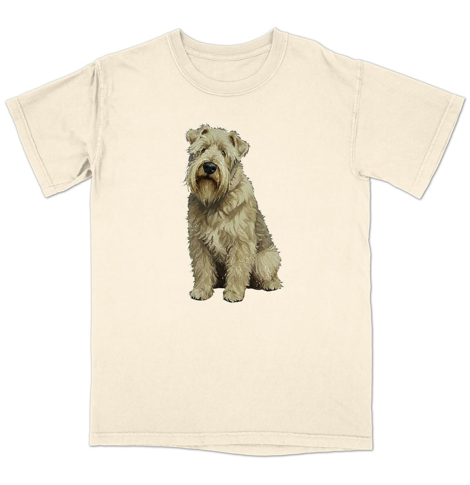 Watercolor Soft Coated Wheaten Terrier Adult Unisex T-Shirt