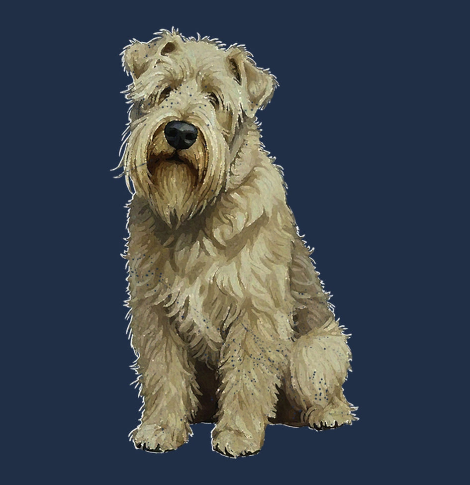 Watercolor Soft Coated Wheaten Terrier Adult Unisex T-Shirt