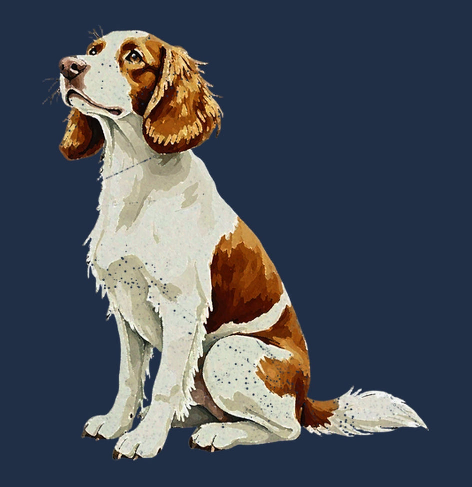 Watercolor Welsh Springer Spaniel Adult Unisex T-Shirt