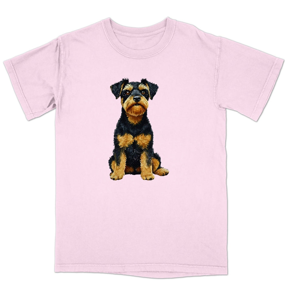 Watercolor Welsh Terrier Adult Unisex T-Shirt