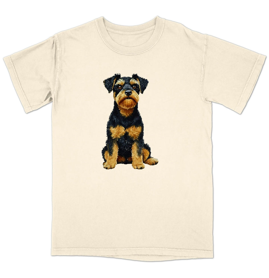 Watercolor Welsh Terrier Adult Unisex T-Shirt