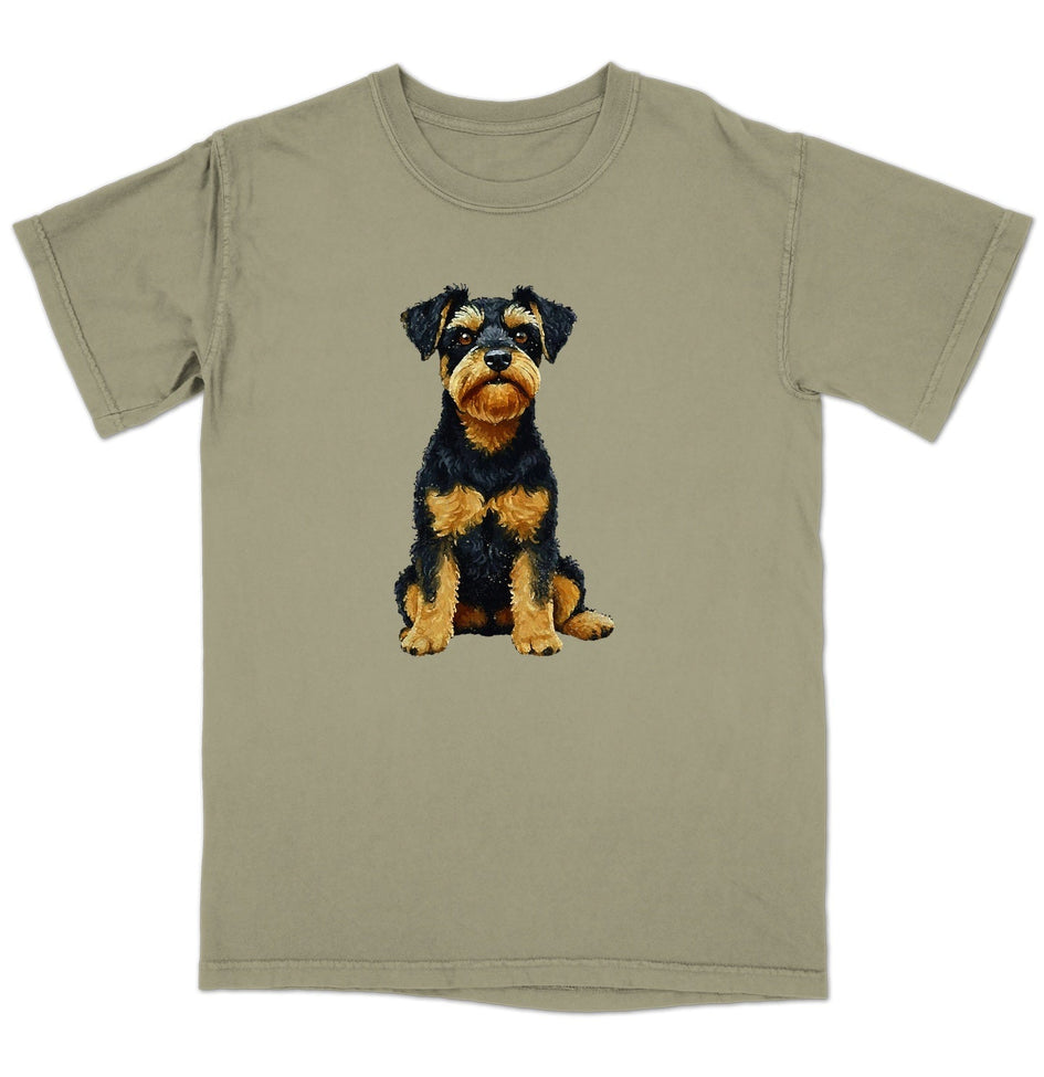 Watercolor Welsh Terrier Adult Unisex T-Shirt