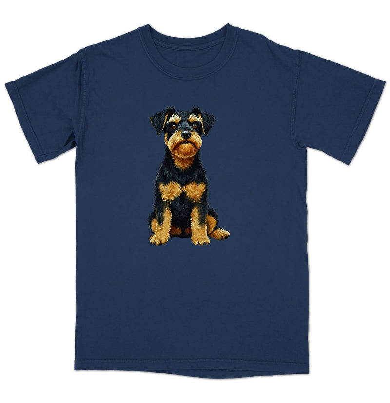 Watercolor Welsh Terrier Adult Unisex T-Shirt