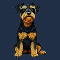 Watercolor Welsh Terrier Adult Unisex T-Shirt