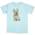 Watercolor West Highland White Terrier Adult Unisex T-Shirt