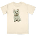 Watercolor West Highland White Terrier Adult Unisex T-Shirt