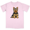 Watercolor Yorkshire Terrier Adult Unisex T-Shirt