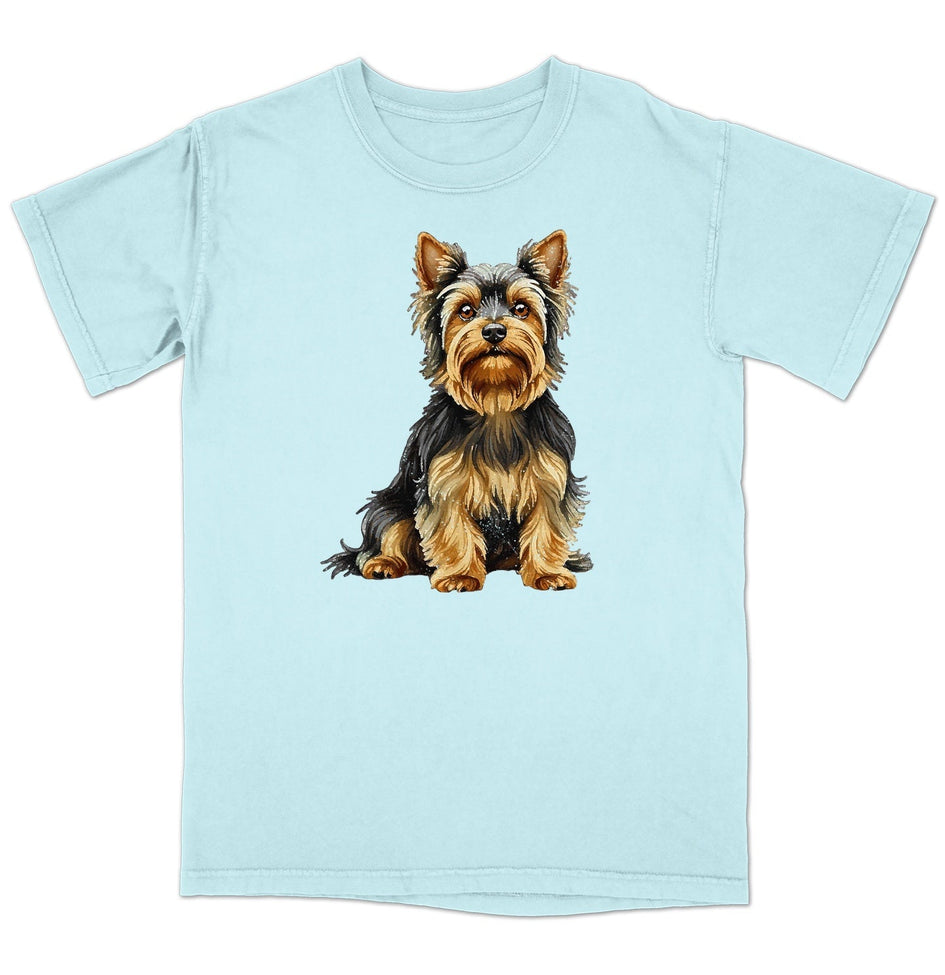 Watercolor Yorkshire Terrier Adult Unisex T-Shirt
