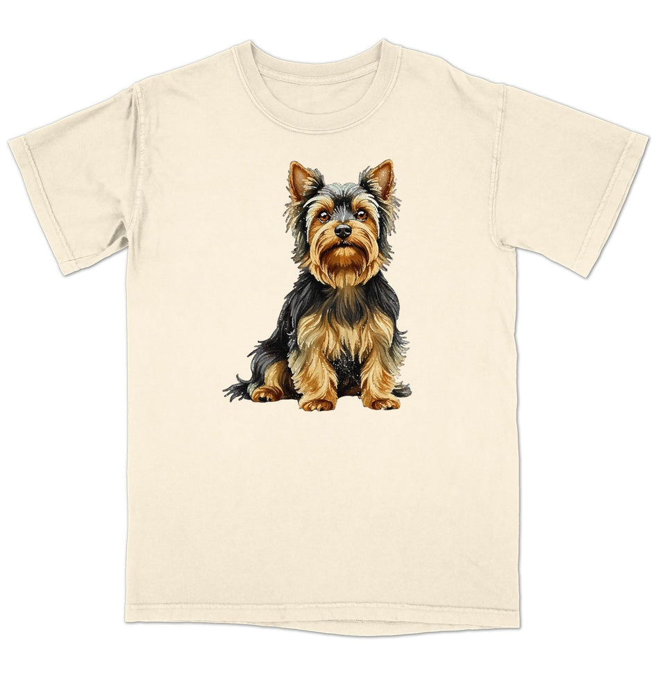 Watercolor Yorkshire Terrier Adult Unisex T-Shirt