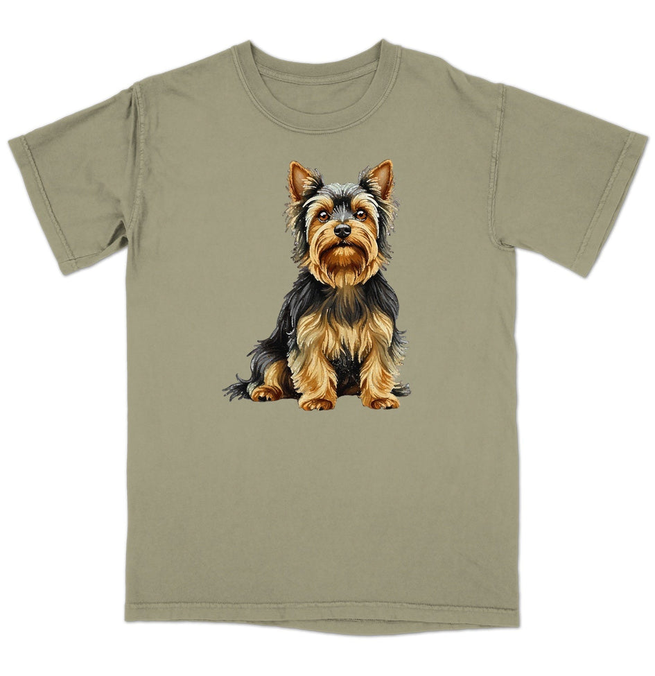 Watercolor Yorkshire Terrier Adult Unisex T-Shirt
