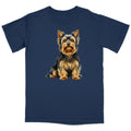 Watercolor Yorkshire Terrier Adult Unisex T-Shirt