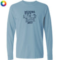 Weekends are for the Dogs  - Classic Long-Sleeve T-Shirt