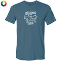 Weekends are for the Dogs - Lightweight Tee