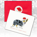 Cardigan Welsh Corgi Christmas Note Cards