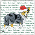 Cardigan Welsh Corgi "Happy Howlidays" Coaster