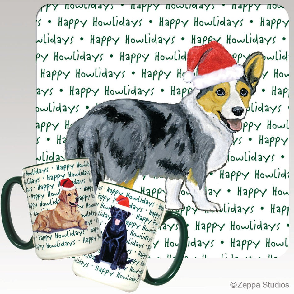 Cardigan Welsh Corgi Holiday Mug
