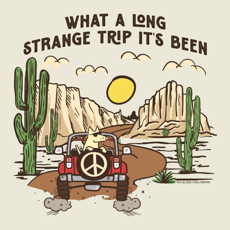 What a Long Strange Trip Its Been - Ladies T-Shirt V-Neck