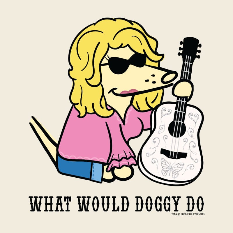 What Would Doggy Do - Ladies T-Shirt V-Neck