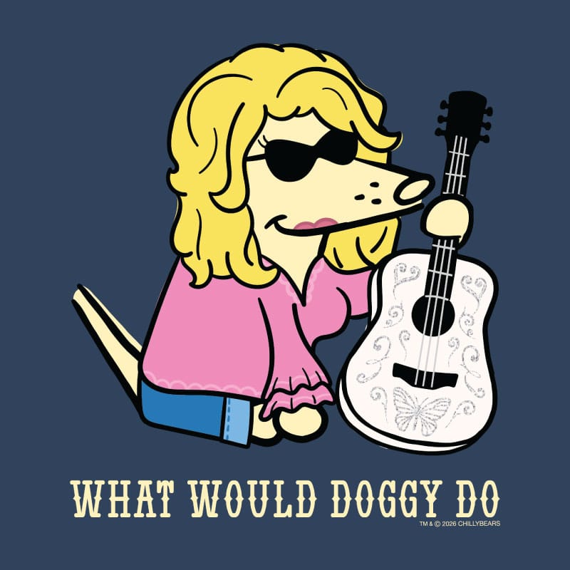 What Would Doggy Do - Ladies T-Shirt V-Neck