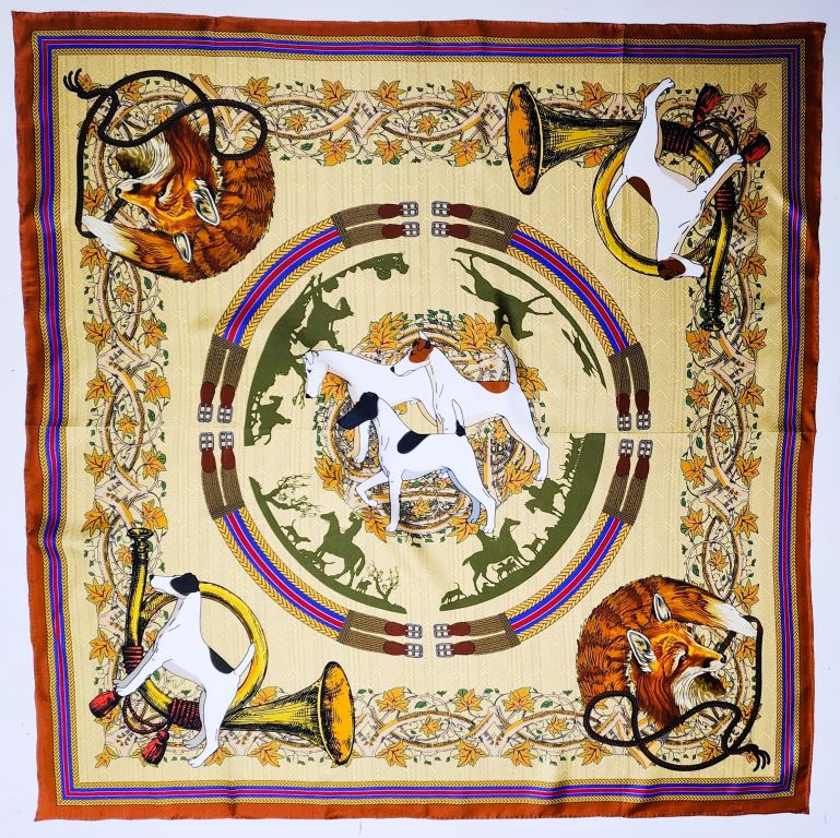 Smooth Fox Terrier Silk Scarf | AKC Shop