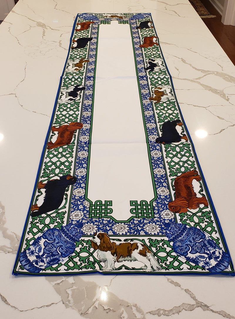 Cavalier King Charles Spaniel Table Runner