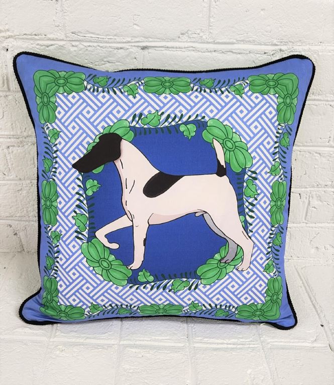 Smooth Fox Terrier Pillow Cover