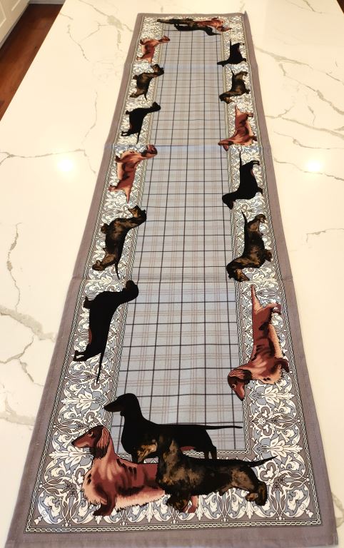 Dachshund Table Runner