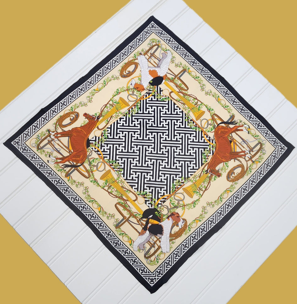 Wire Fox Terrier Silk Scarf