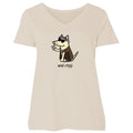Wild Child - Ladies Curvy V-Neck Tee