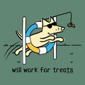 Will Work For Treats - Long-Sleeve T-Shirt Classic