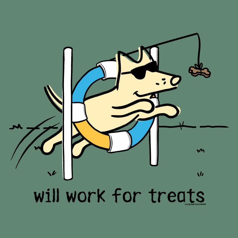 Will Work For Treats - Long-Sleeve T-Shirt Classic