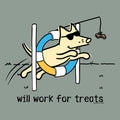 Will Work For Treats - Classic Tee