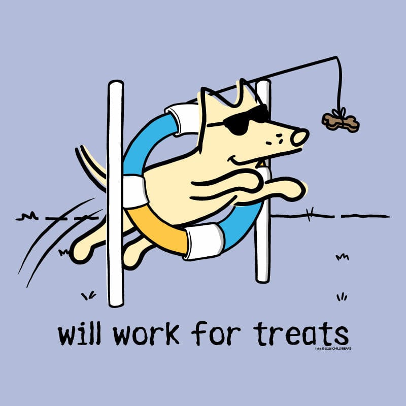 Will Work For Treats - Lightweight Tee