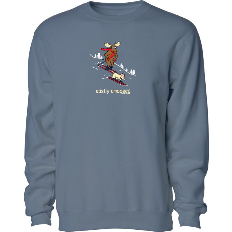 Easily Amoosed - Crewneck Sweatshirt