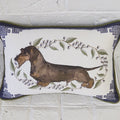 Wirehaired Dachshund Pillow Cover
