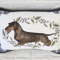 Wirehaired Dachshund Pillow Cover