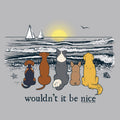 Wouldn't it be Nice  - Ladies T-Shirt V-Neck