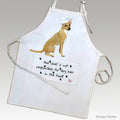 Coated Xoloitzcuintli Apron
